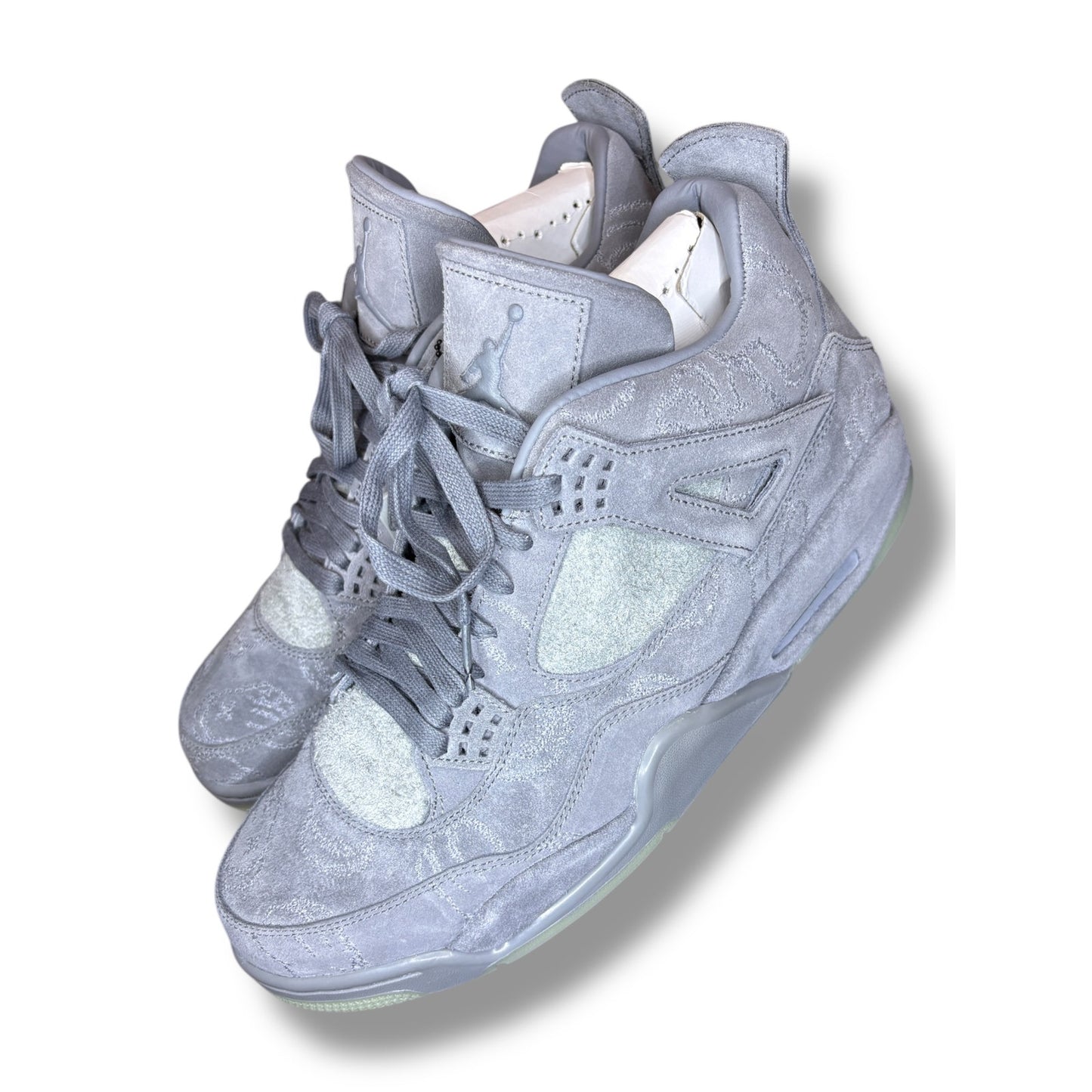 Jordan 4 Retro Official Sample x KAWS Cool Gray | Size 12
