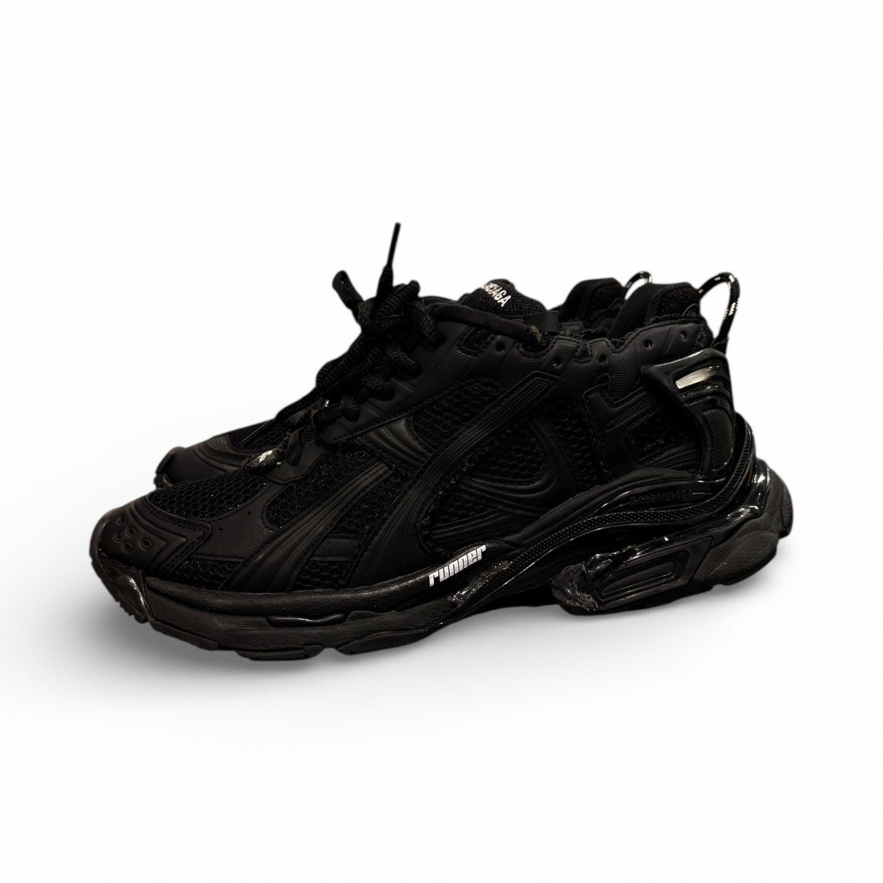 Balenciaga Runner Black Sneakers | Size 45EU(12US)