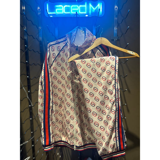 Large Mens Gucci GG interlocking track suit-Jacket and pants