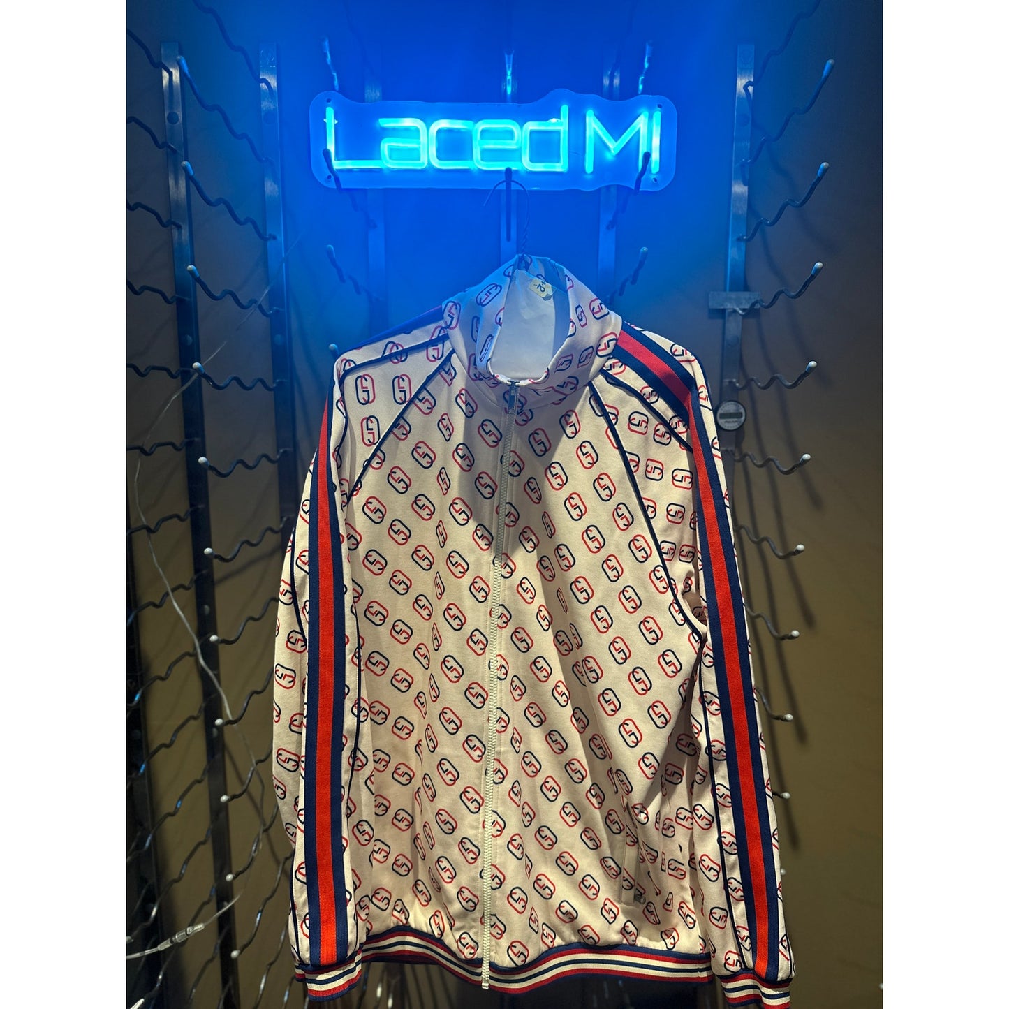 Large Mens Gucci GG interlocking track suit-Jacket and pants