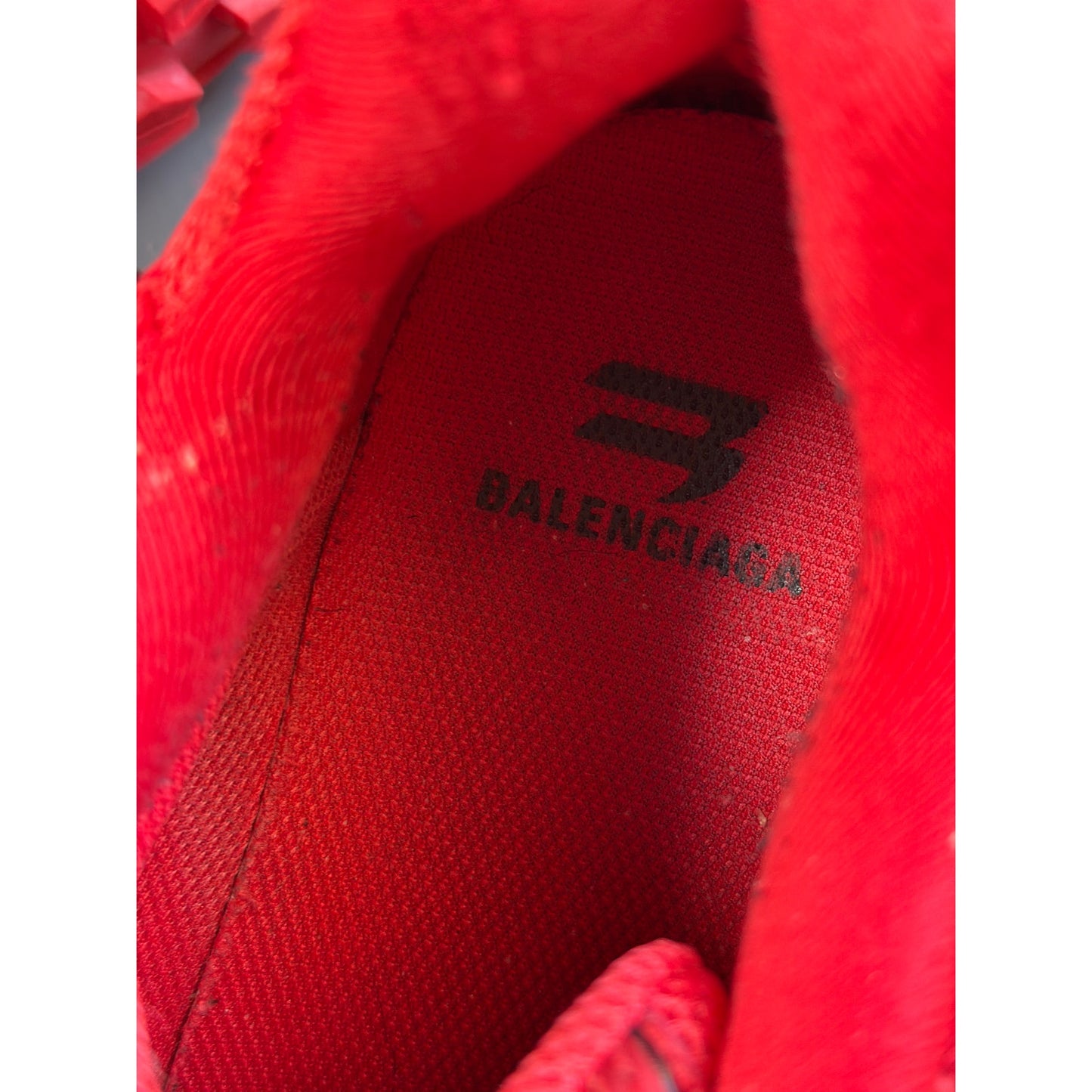Size 12 - Balenciaga Defender Red Sneakers