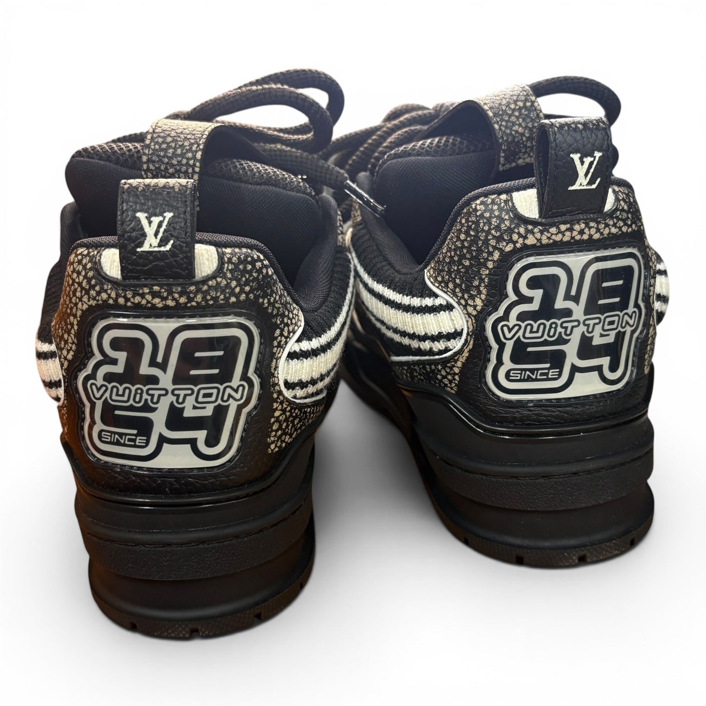 Louis Vuitton LV Skate Sneakers Snakeskin Black | Size 10LV
