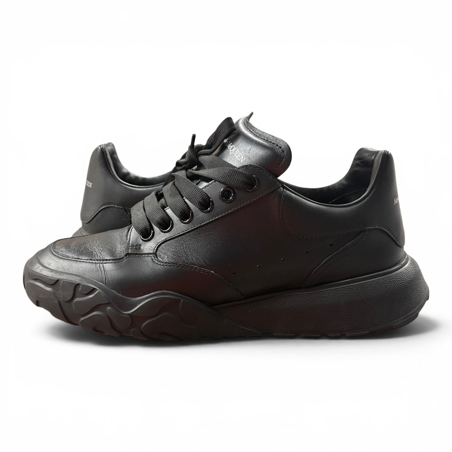 Alexander McQueen Court Sneaker Black 10.5M