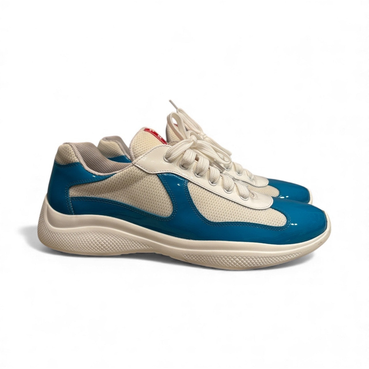 Prada America’s Cup Sneakers “White Blue” | 10.5UK / 11.5US