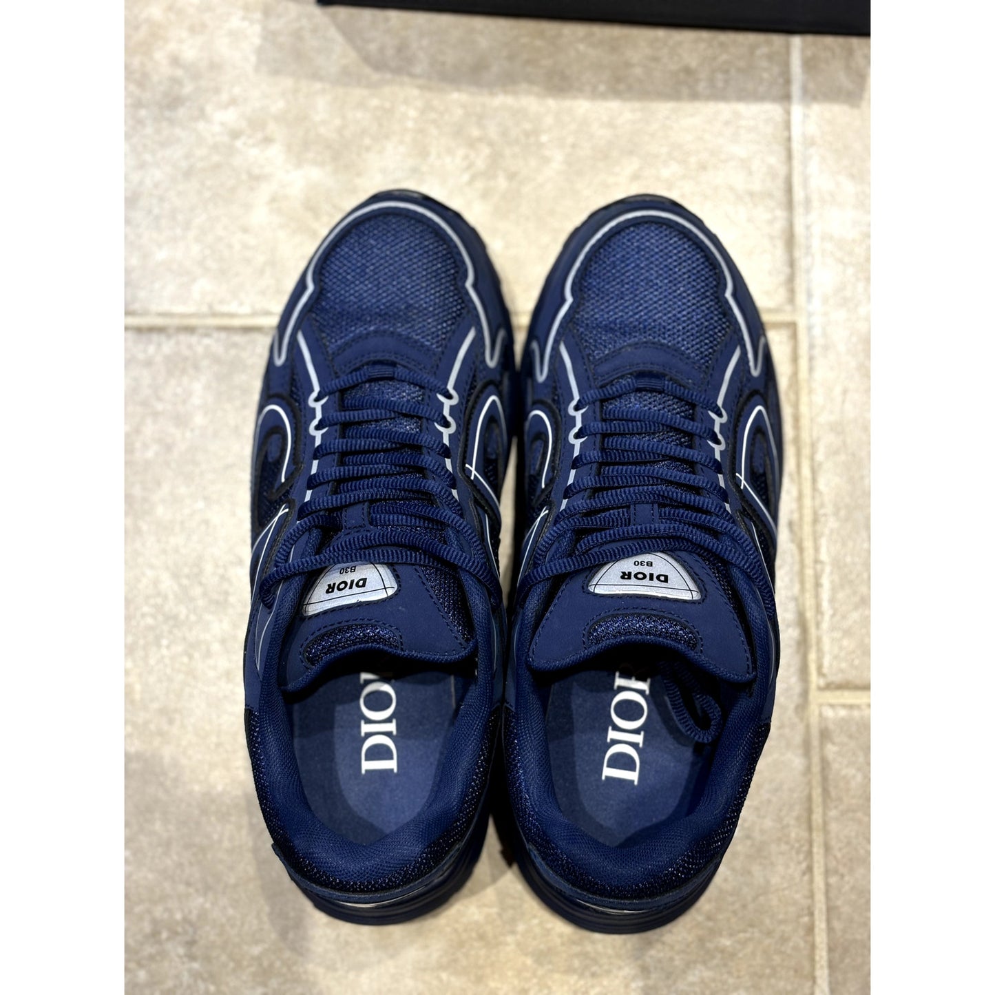 Size 9 - Dior B30 Navy Deep Blue Sneakers