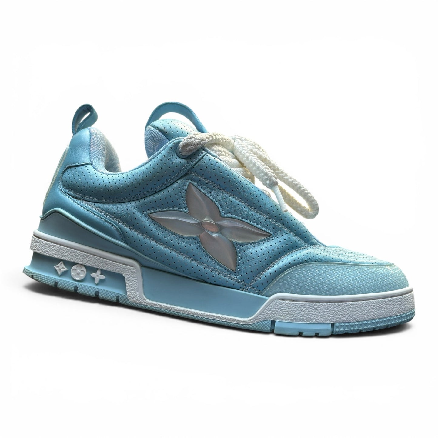 Louis Vuitton LV Skate Light Blue / White Sneakers | Size 8.5LV