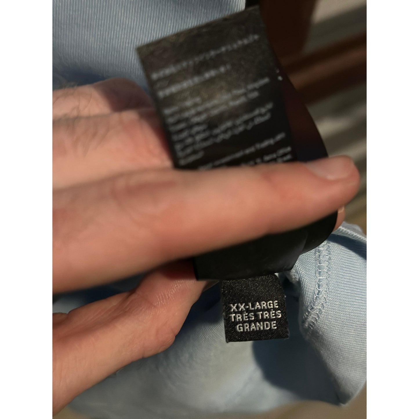 Amiri Men's Tee Shirt Blue | Size XXL