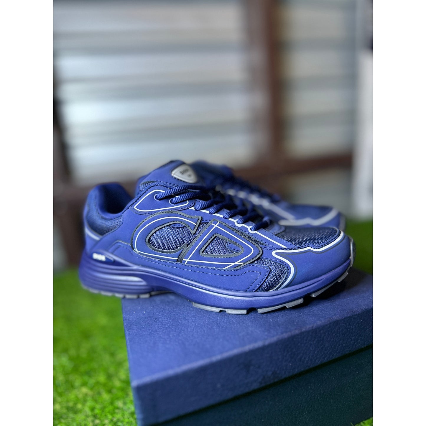 Dior B30 Sneaker Navy Blue Sneakers - Size 44 (US 11)