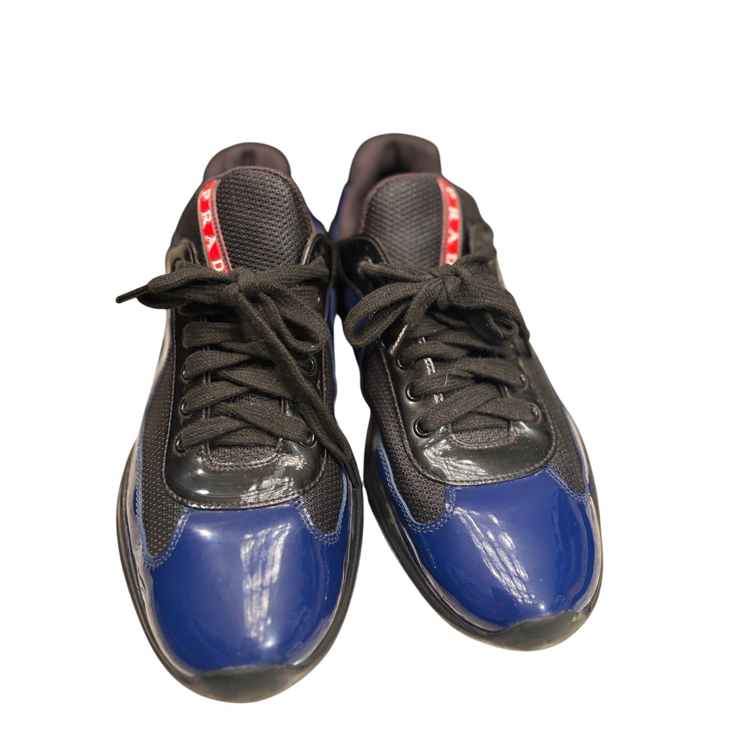 Prada America’s Cup Sneakers Navy / Black | Size 7.5UK