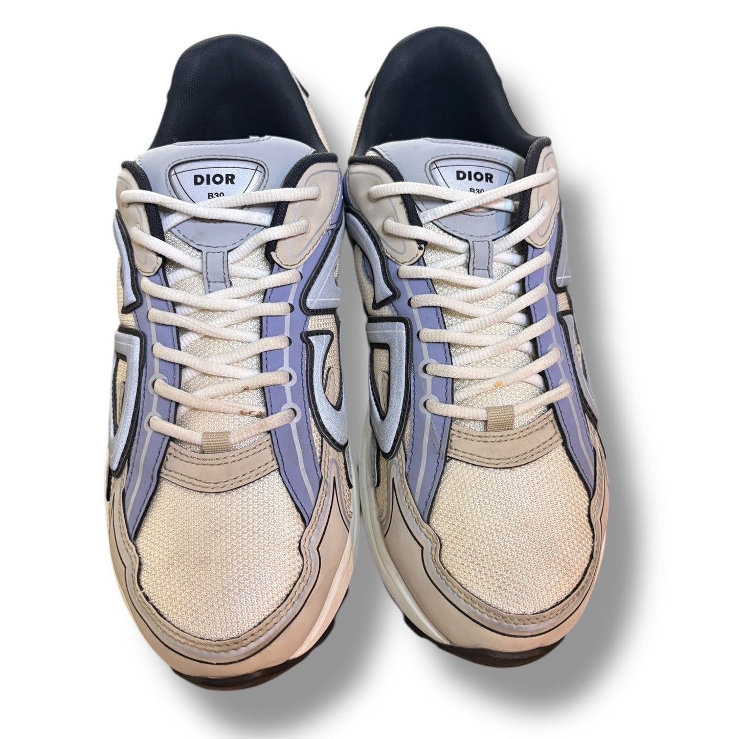 Dior B30 Blue Tan Grey Sneakers | Size 45(12US)