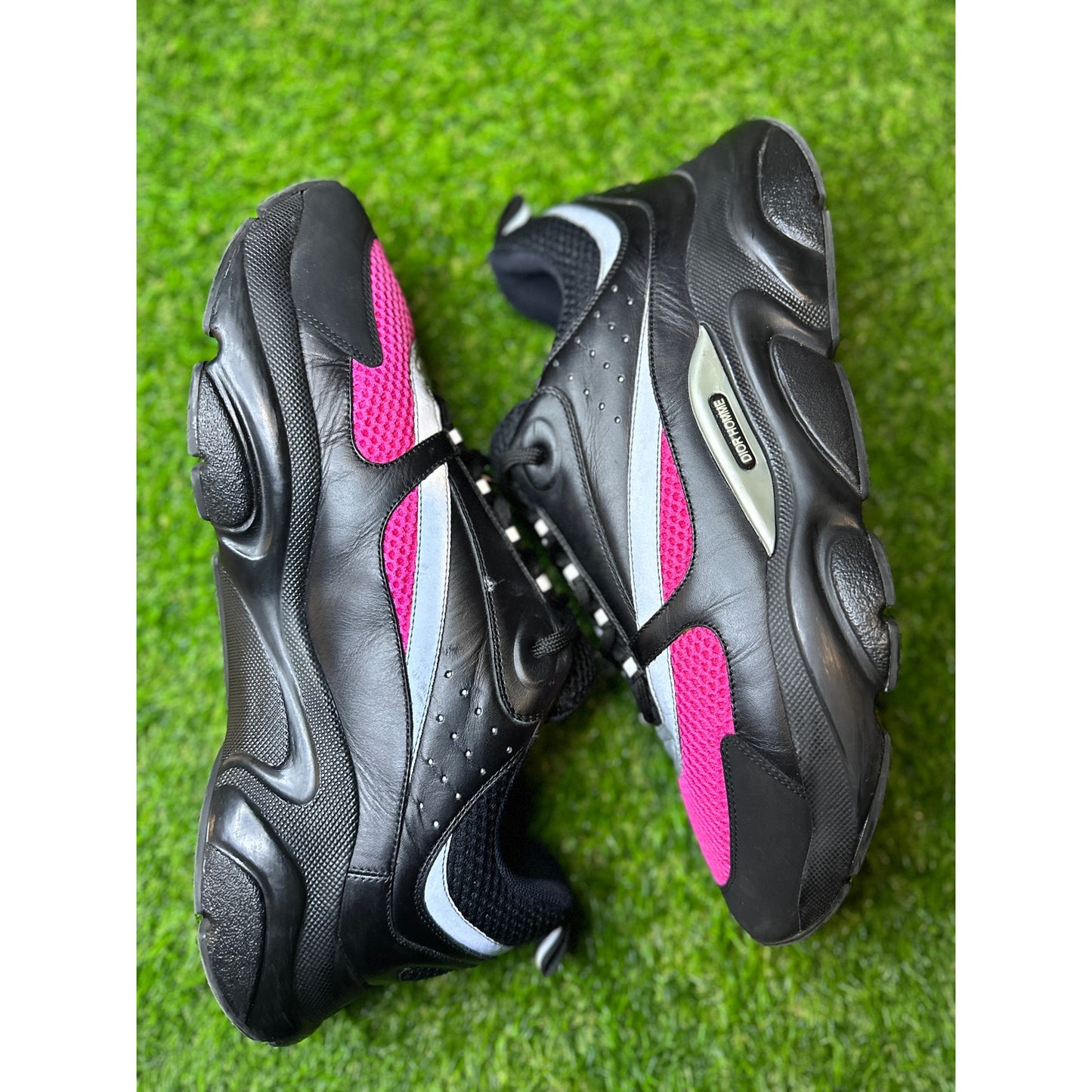 Dior Homme B22 Pink/Black Sneakers | Size 47EU
