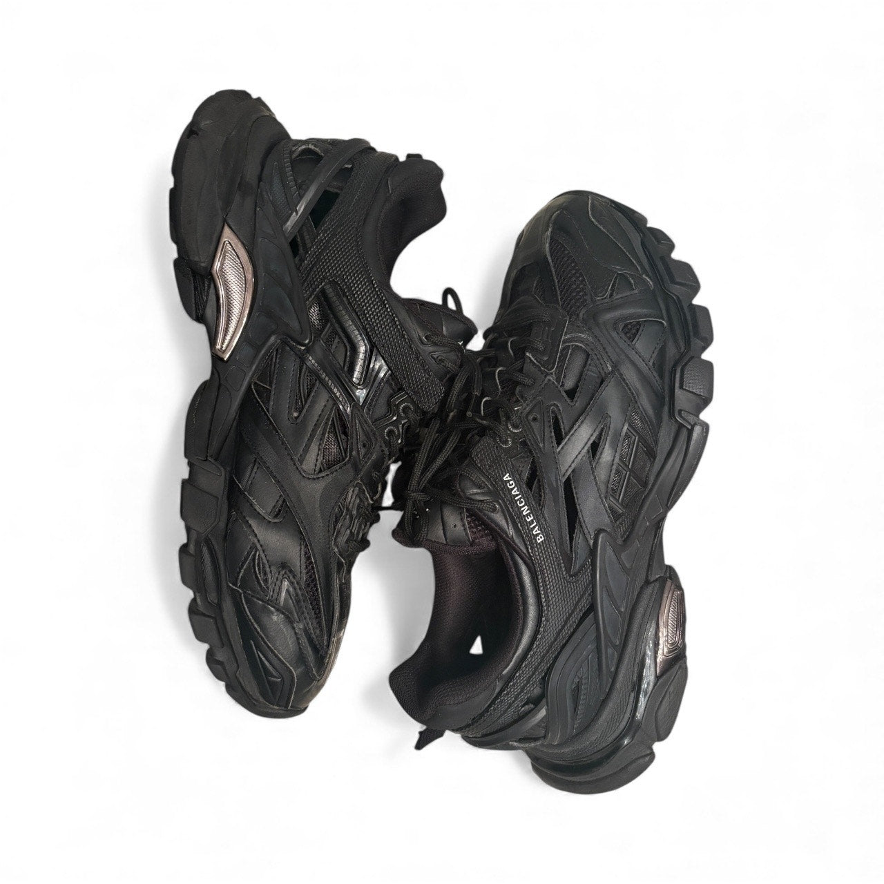 Size 11 - Balenciaga Track 2.0 Black Sneakers