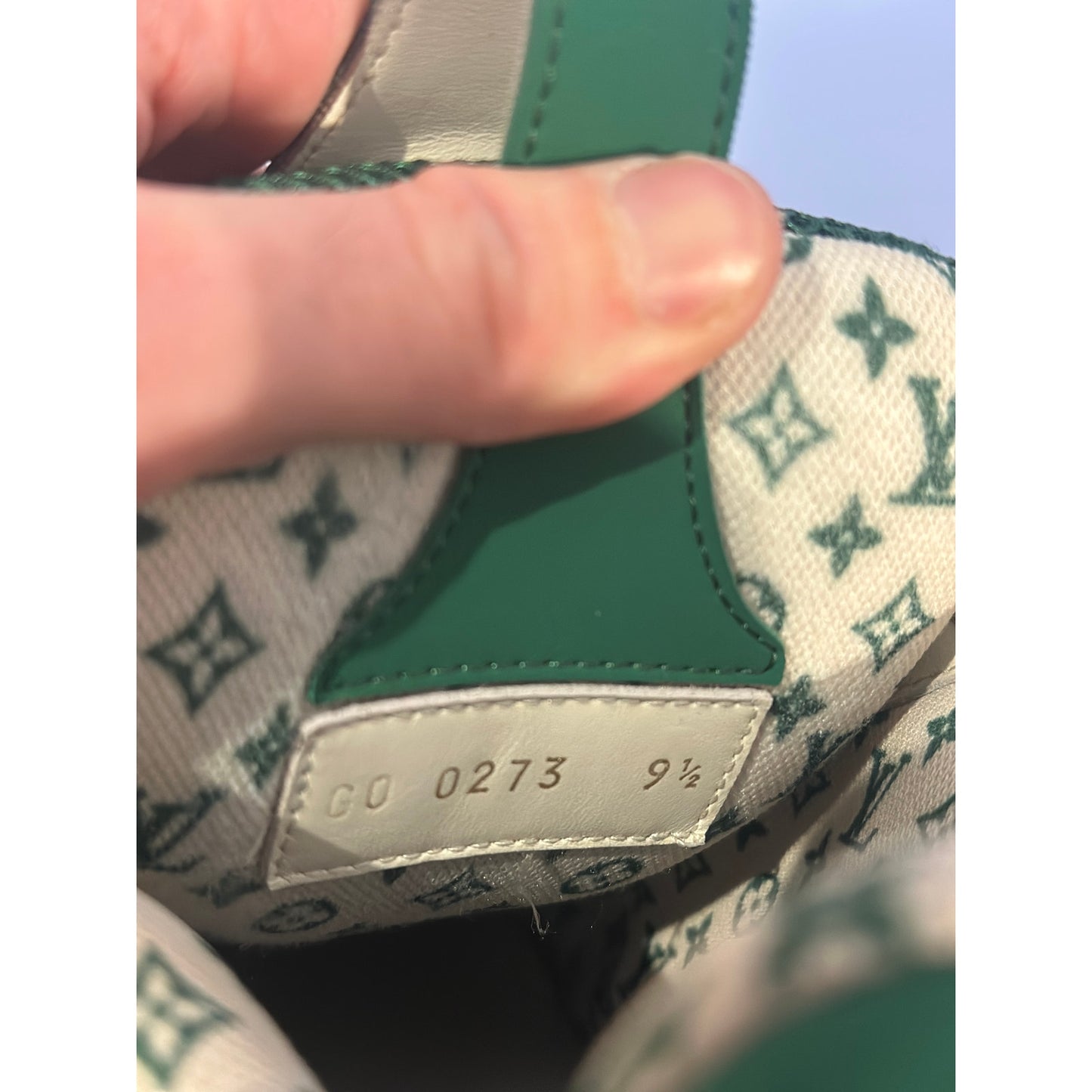 Louis Vuitton LV Skate "Green/White" Trainer | Size 9.5UK