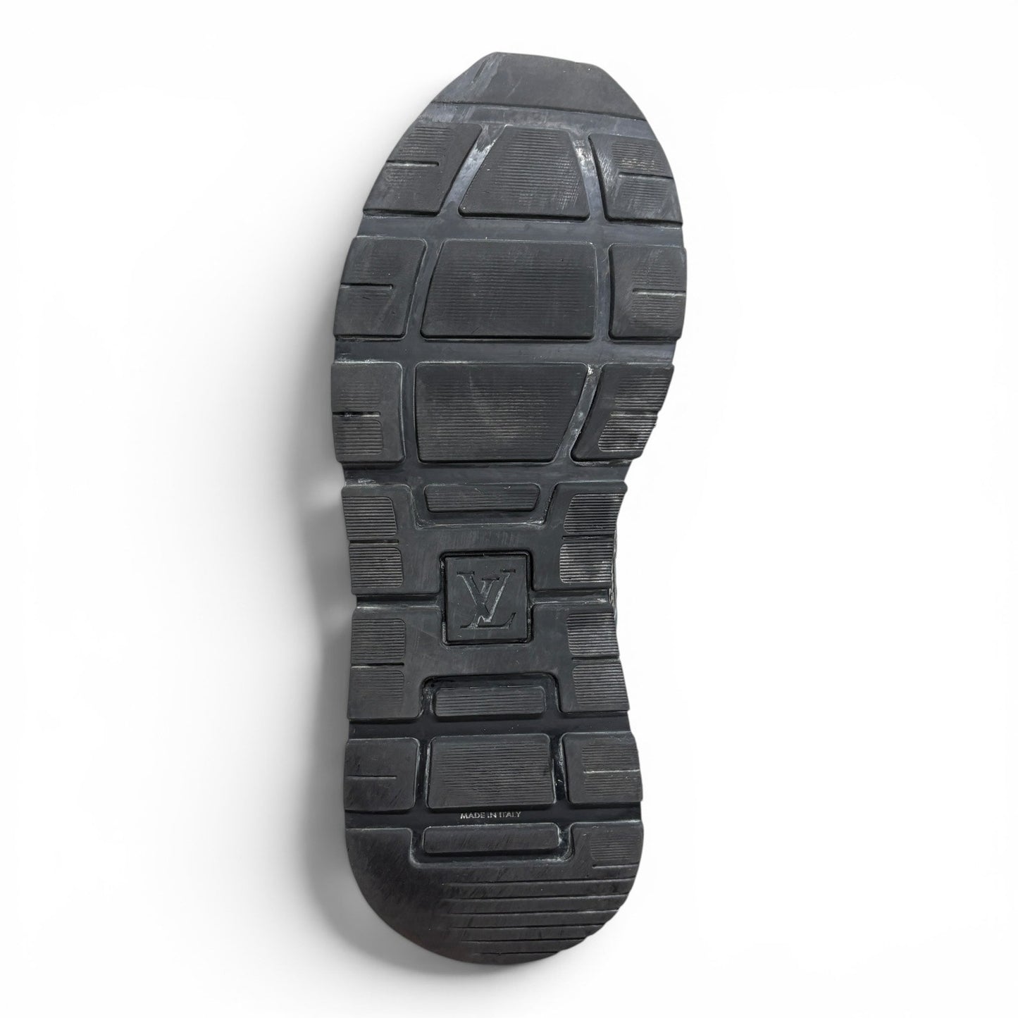 Louis Vuitton Runaway Black Suede, Mesh Trainer (Size 11.5 - 12)