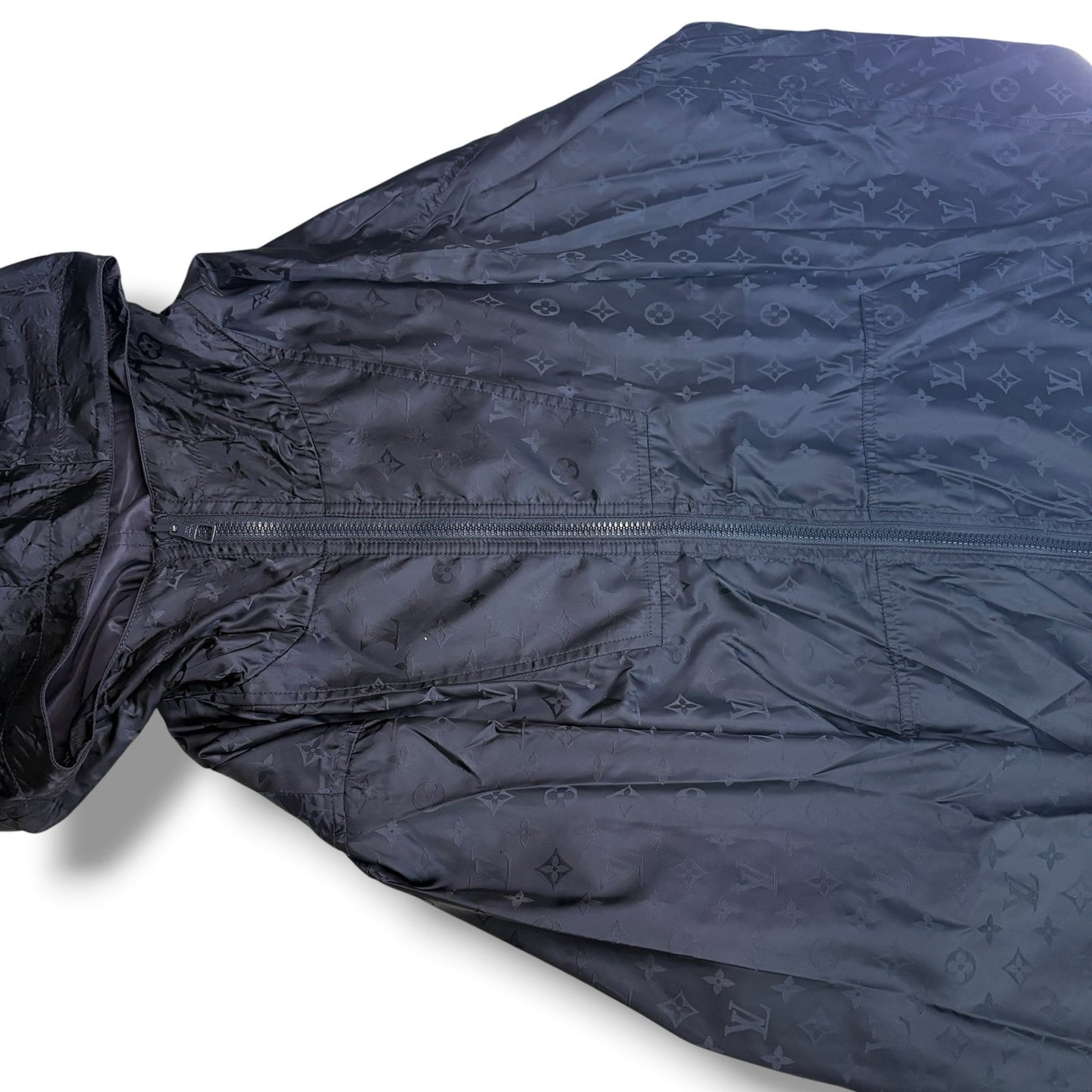 Louis Vuitton Monogram Reversible Windbreaker in navy | Medium