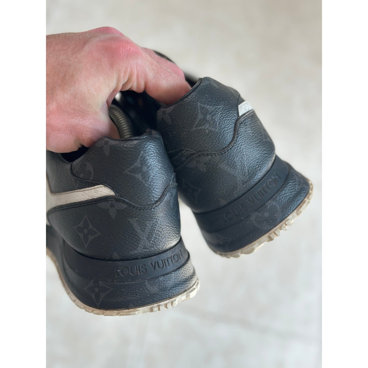 Louis Vuitton Runaway Tri-Color Black Brown White Trainers