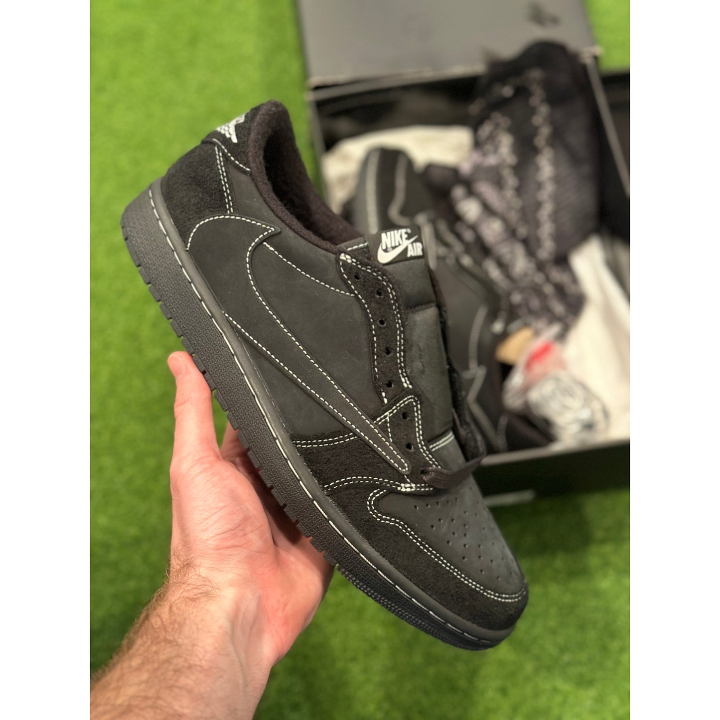 Size 11 - Travis Scott Air Jordan 1 Low “Phantom” Deadstock