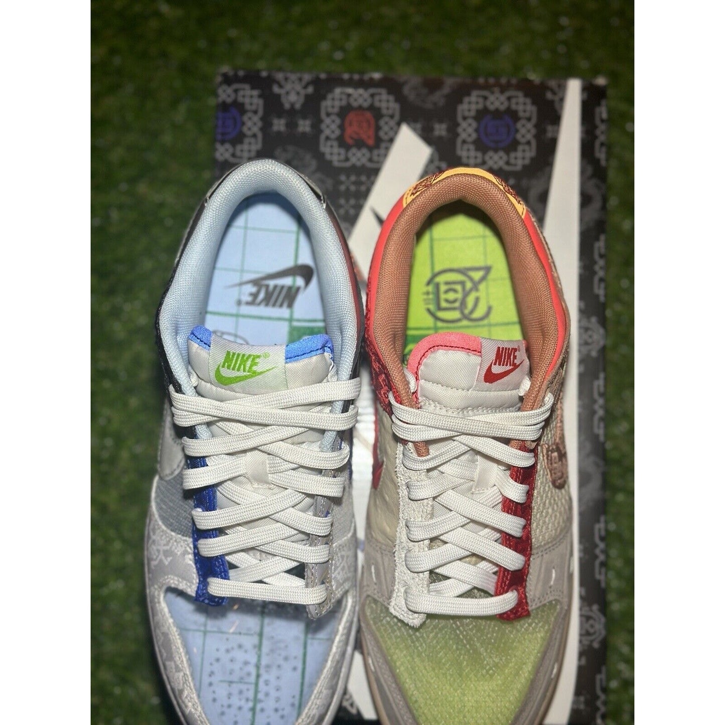 Size 8 - Nike CLOT x Dunk SP Low What The