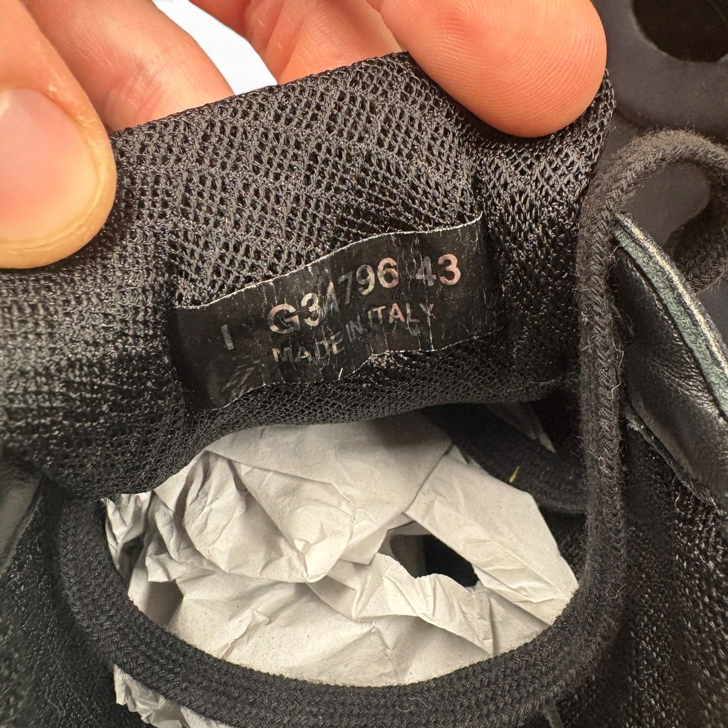 Chanel Black Neoprene CC Logo Sneakers | Size 43(10US)