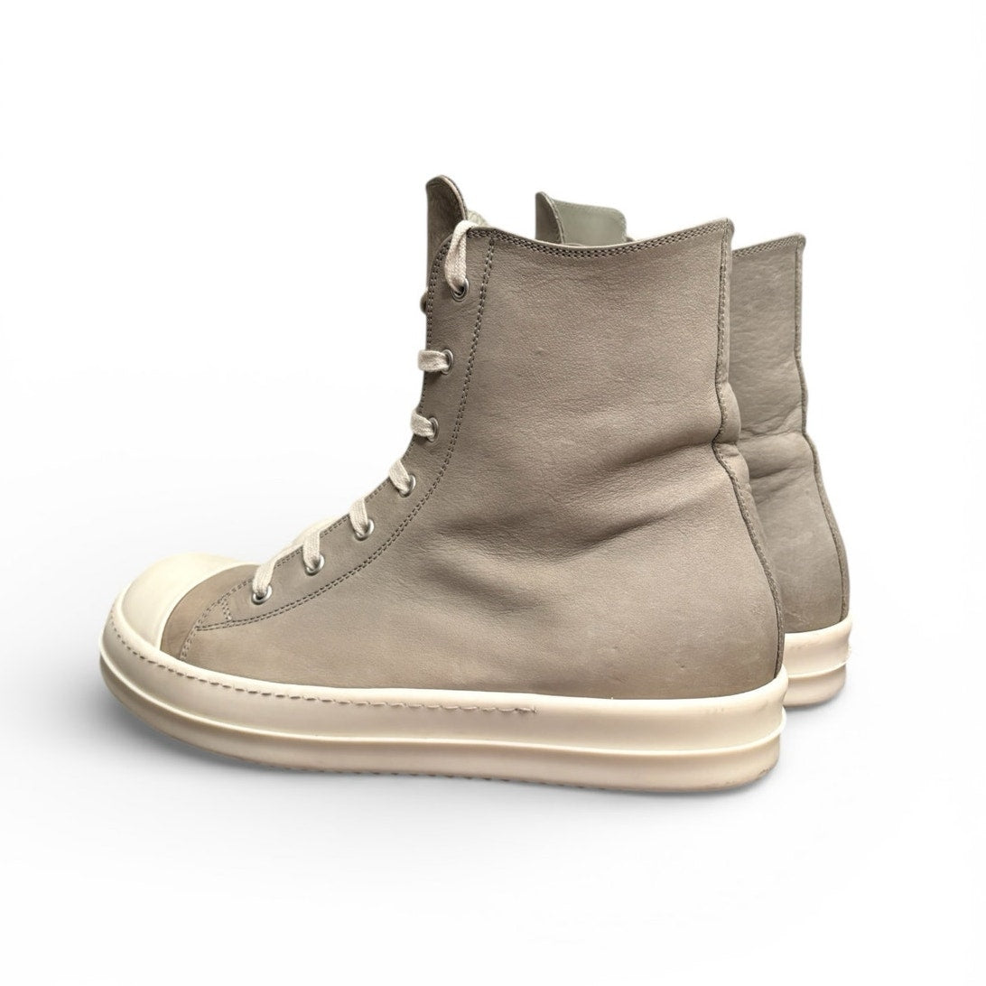 Size 11 - Rick Owens high-top Hollywood Milk Sneakers