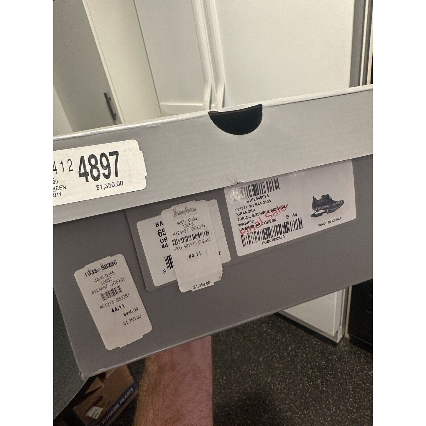 Balenciaga Expander Olive Size 11