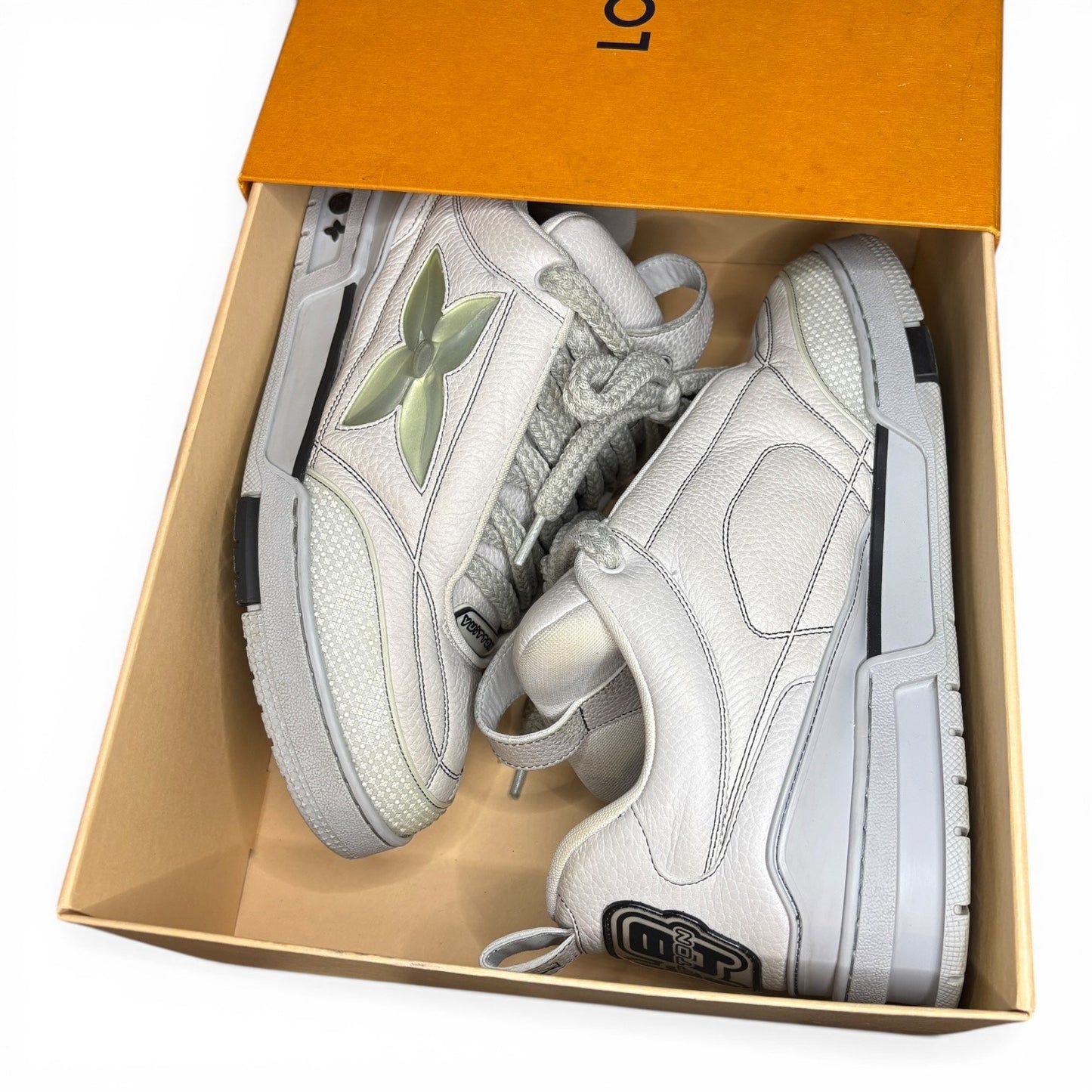 Louis Vuitton LV Skate Sneakers Grey | Size 10LV
