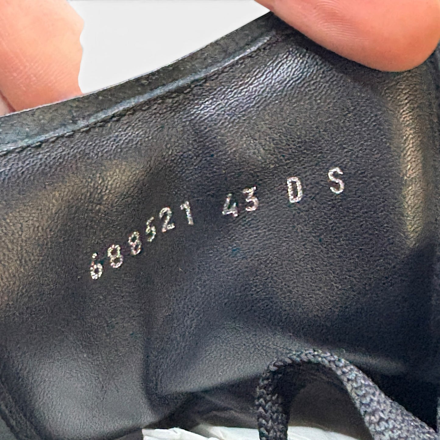 Alexander McQueen Oversized Black Sneakers | Size 43(10M)