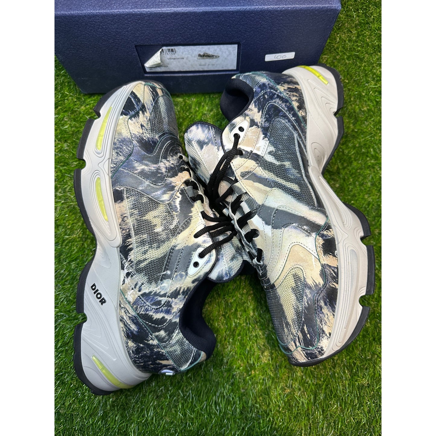 Size 10 - Dior CD1 Marble Sneakers