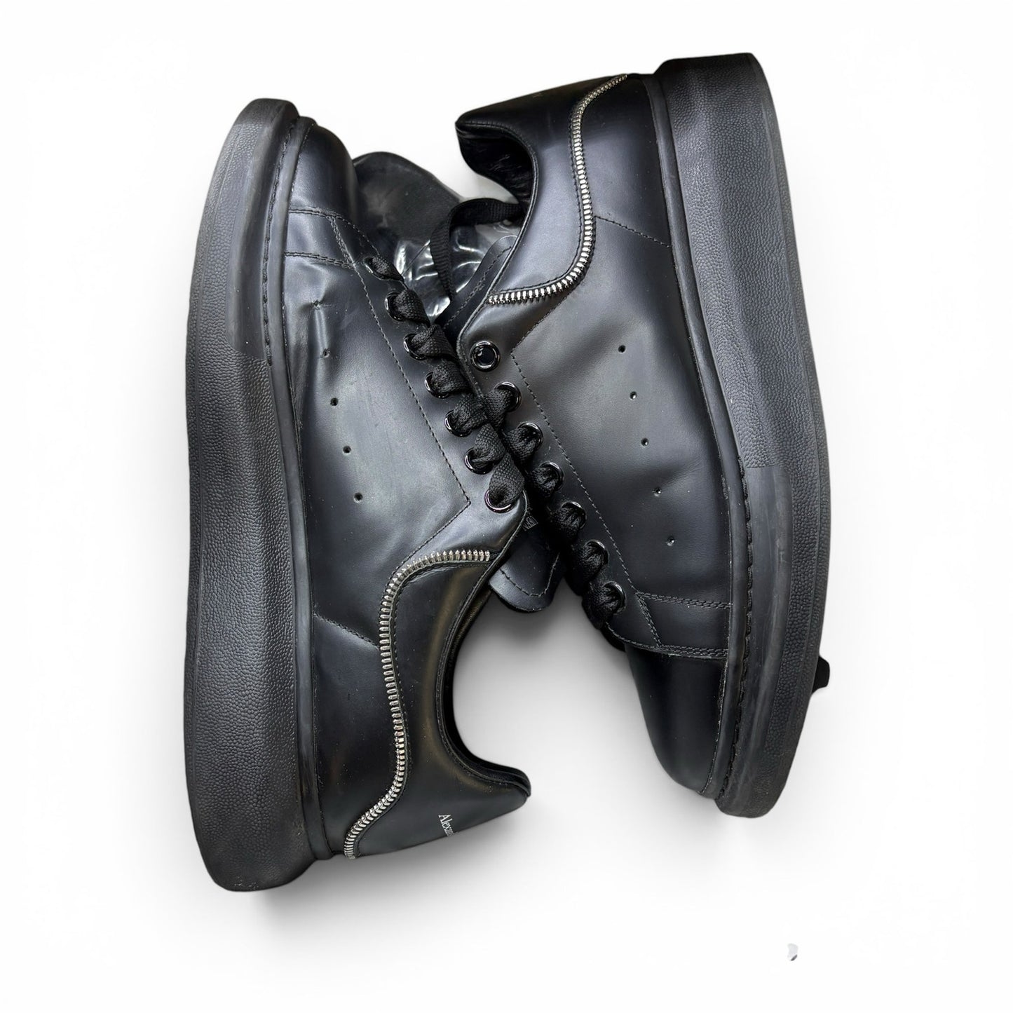 Alexander McQueen Oversized Black Sneakers | Size 43(10M)
