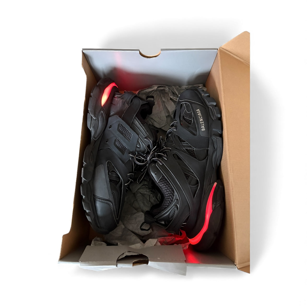 Sz 12 - Balenciaga LED Track Sneakers