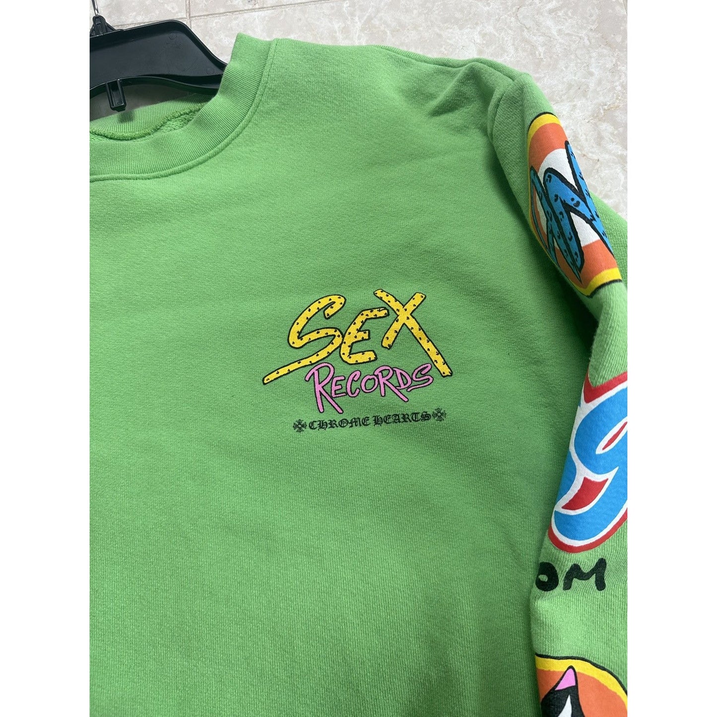 Medium - Chrome Hearts Matty Boy “Sex Records” crewneck