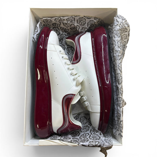 Alexander McQueen Oversized Sneaker 'White Garnet Black' 11M