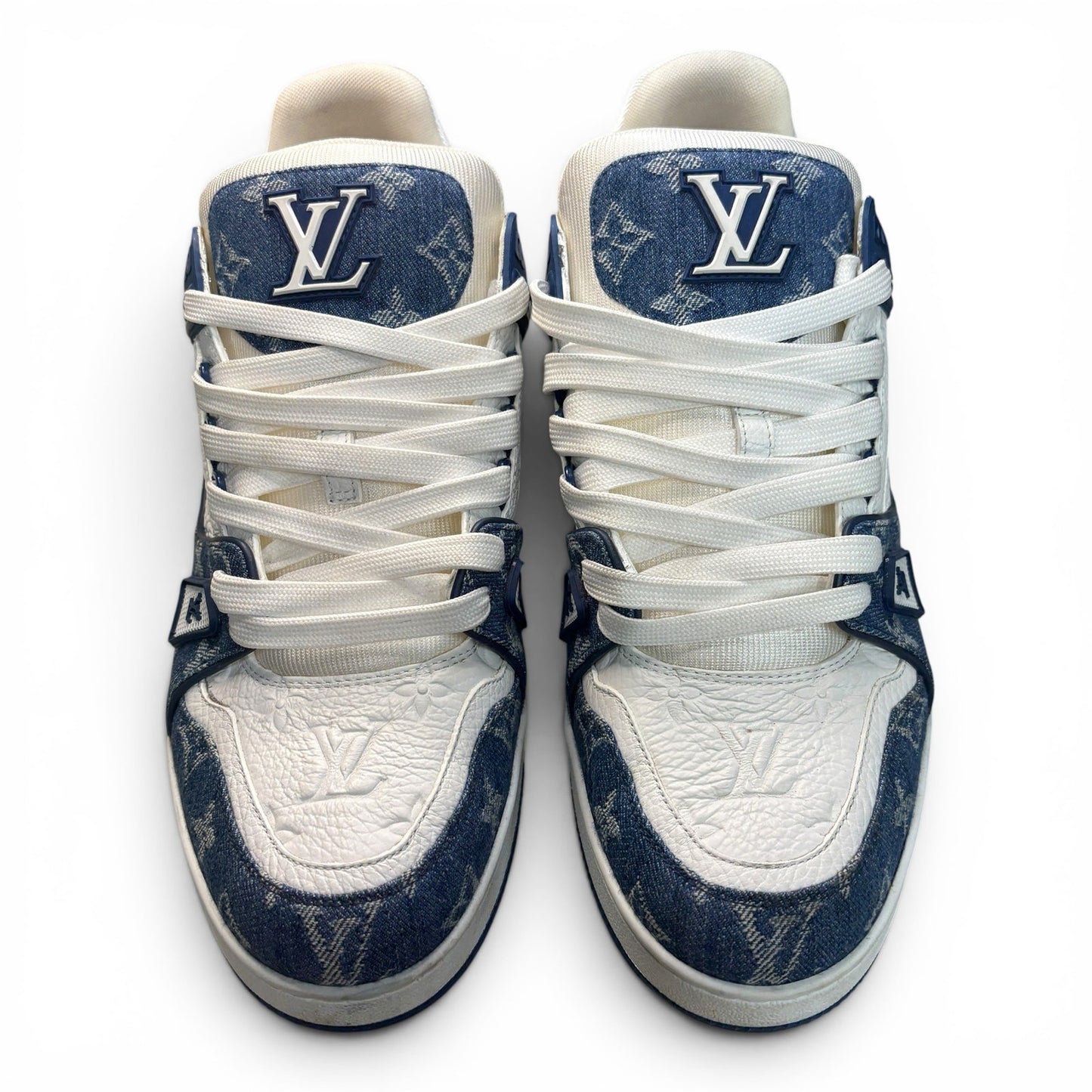 Louis Vuitton LV Trainer Blue Sneakers | Size 10LV