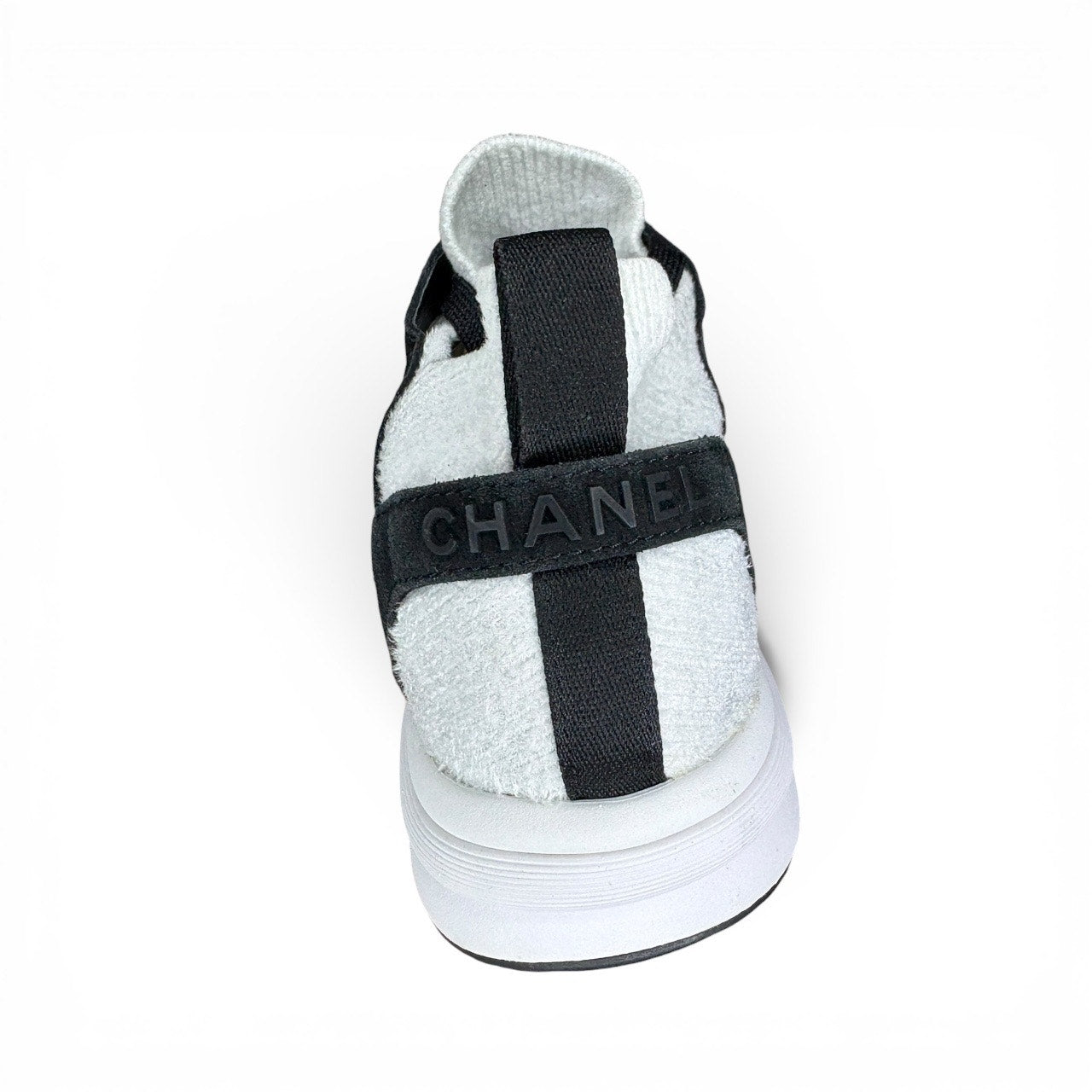 Chanel Low Top Interlocking CC Trainer (Women's)