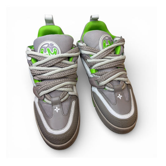 Louis Vuitton LV Skate Sneaker Grey Green | Size 7LV RUN BIG
