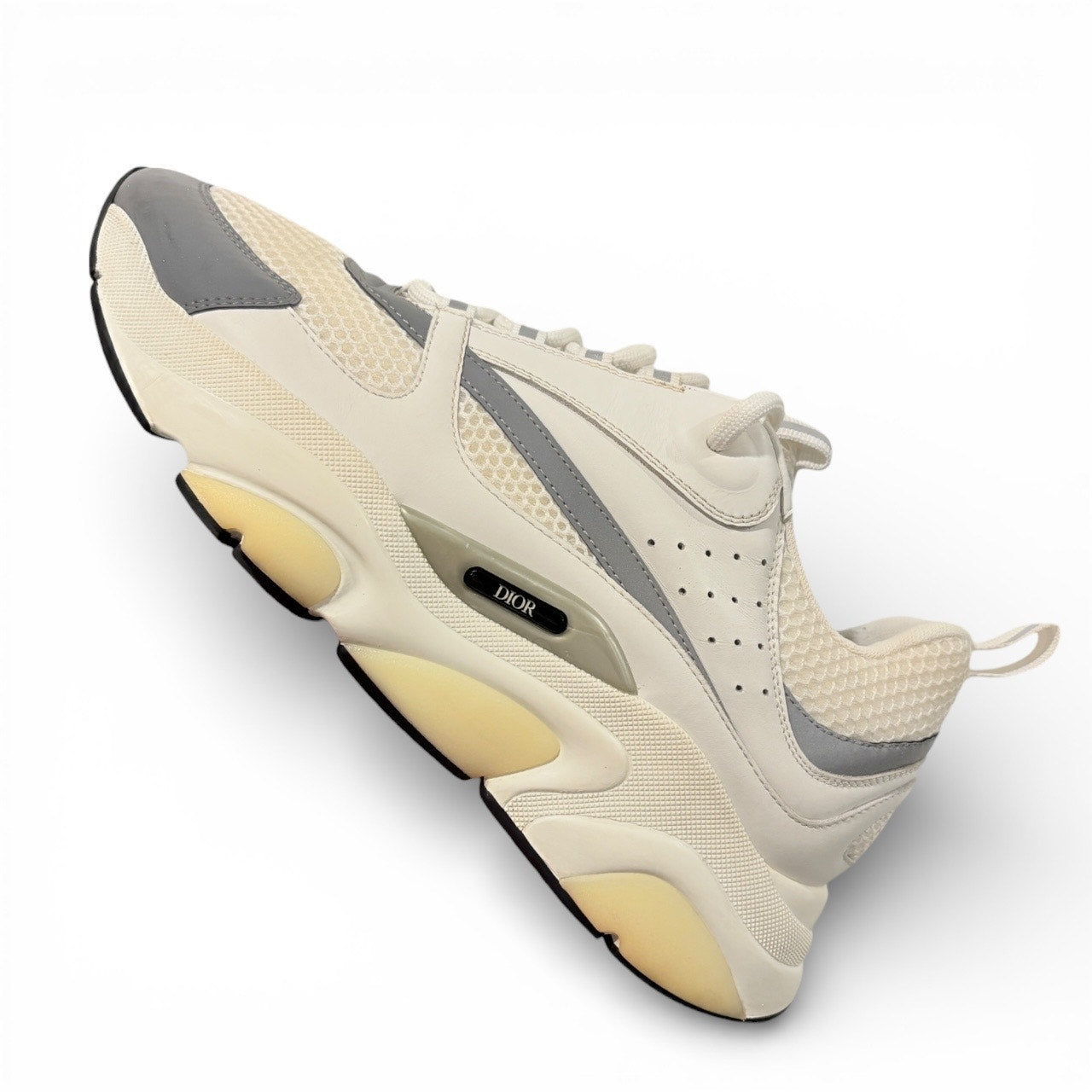 Size 10 - Dior B22 White Mesh/Leather Sneakers