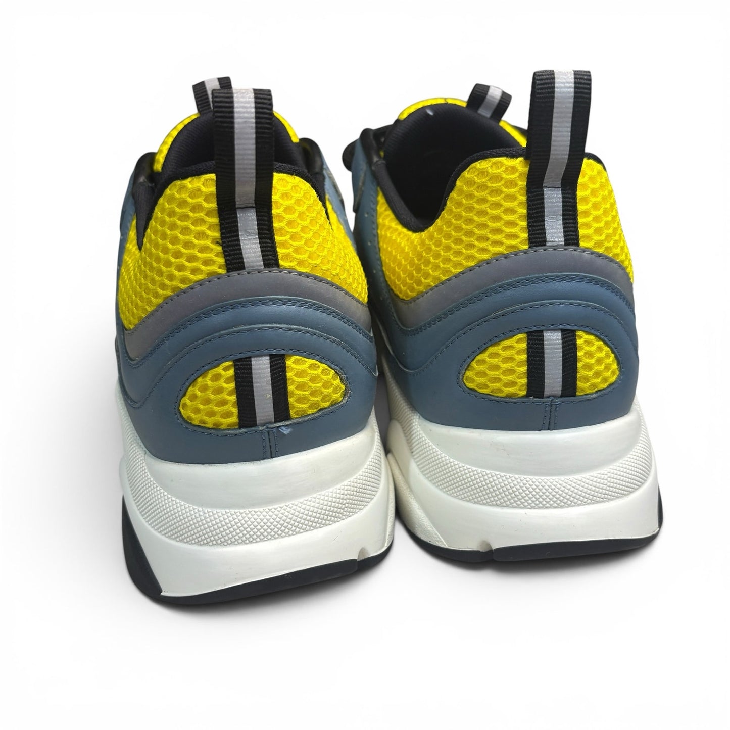 Dior B22 Reflective Low Top Blue & Yellow | Size 44 (11US)