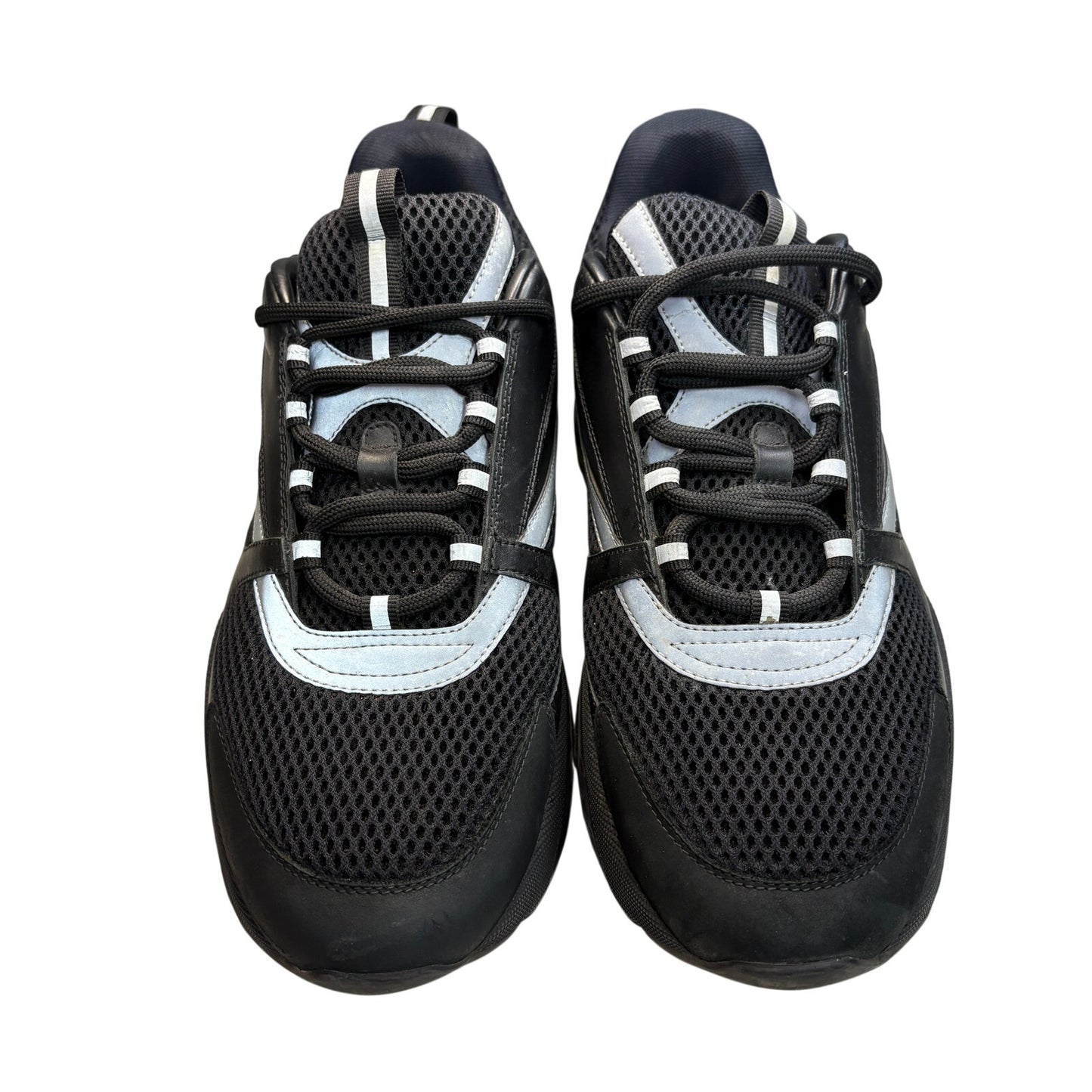 Dior B22 Reflective Low Top Black Sneakers | Size 45 (12US)