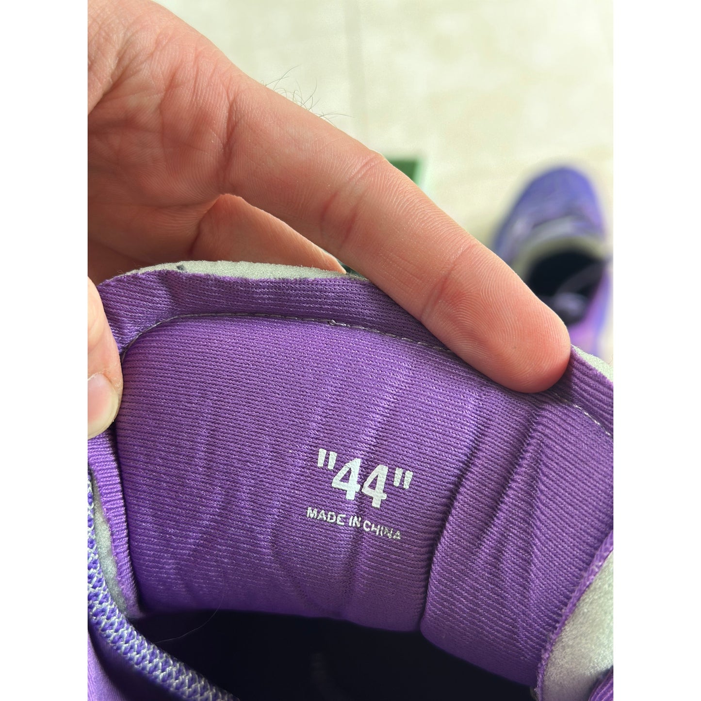 Size 11 - Off-White Odsy-1000 Purple Galaxy Men's Sneakers