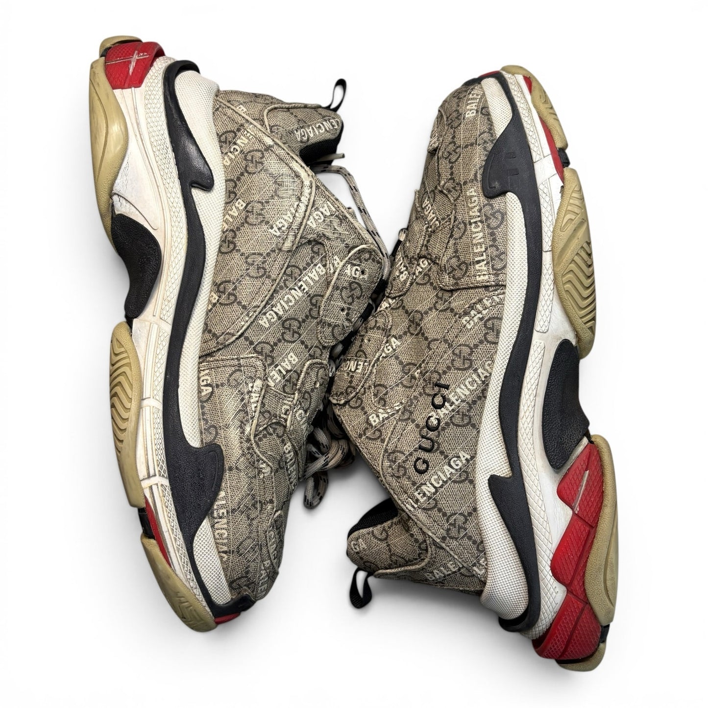 Balenciaga x Gucci Triple S Sneakers | Size 13US