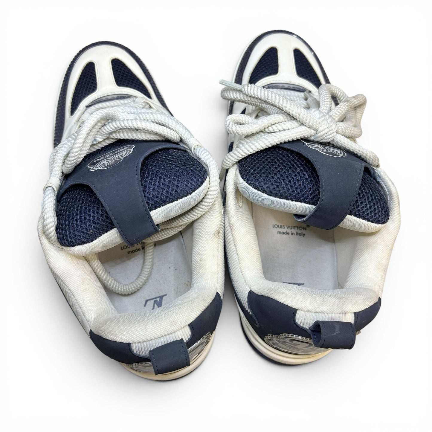 Louis Vuitton LV Skate Navy Sneakers | Size 10LV