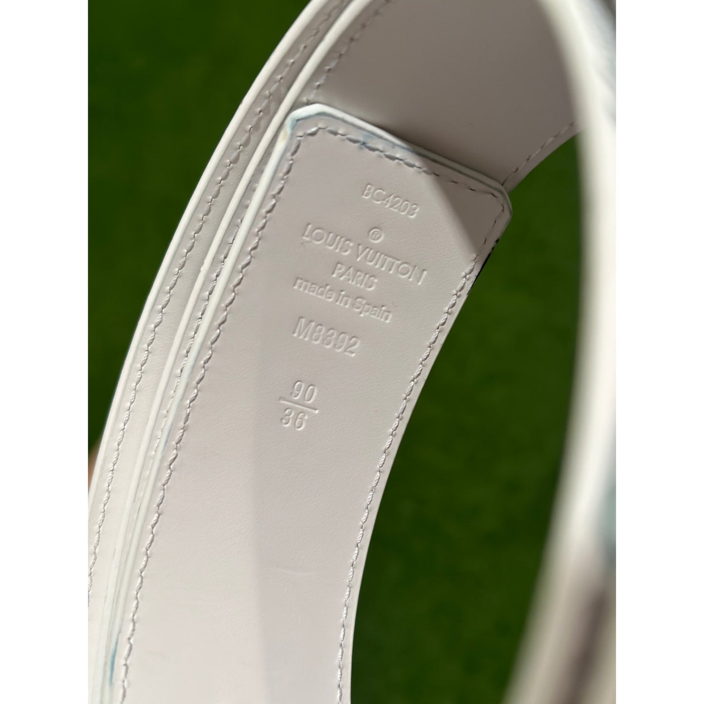 Size 34 - LV Imprint 40mm Reversible Belt