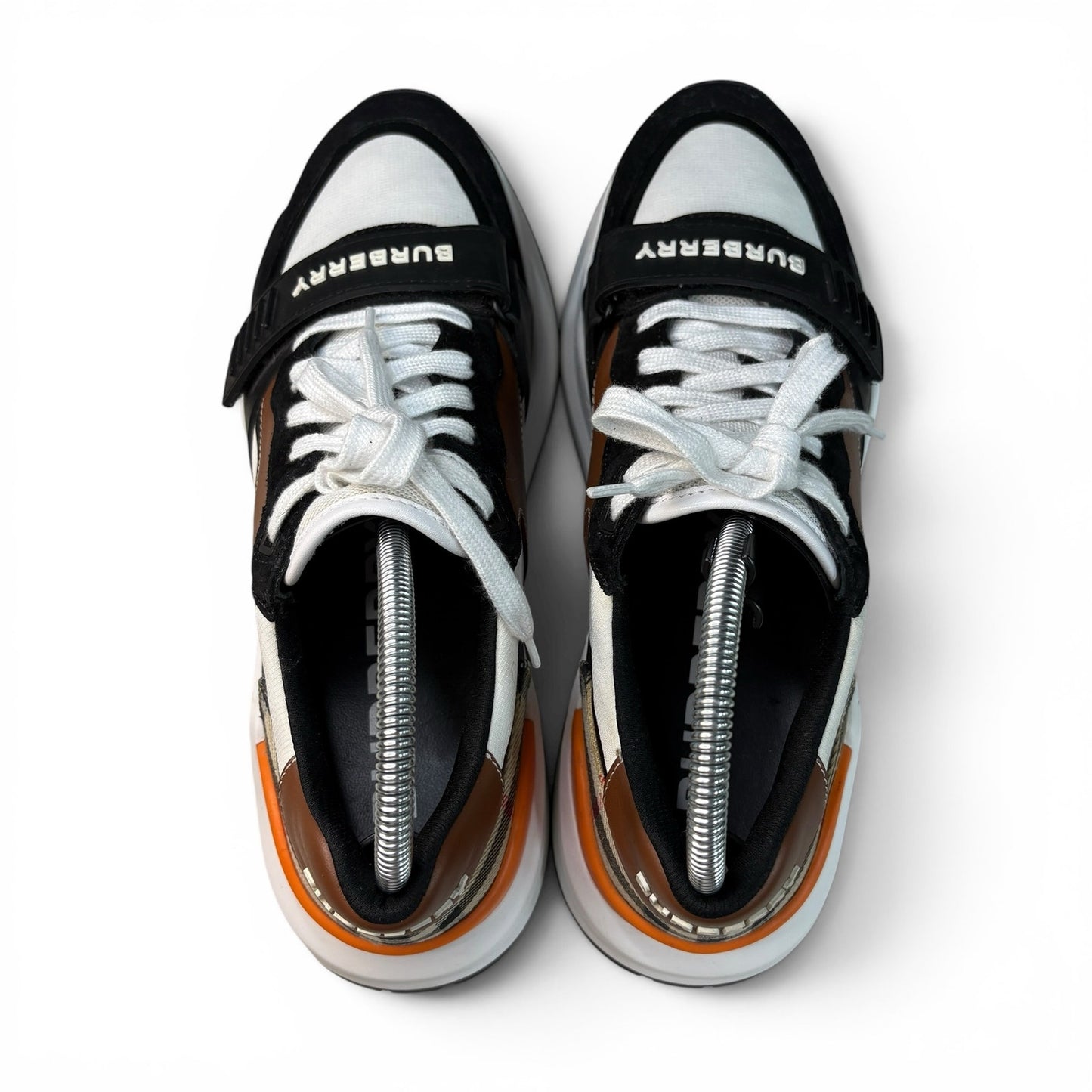 Burberry Regis Black Archive Beige Brown White | SIze 11US