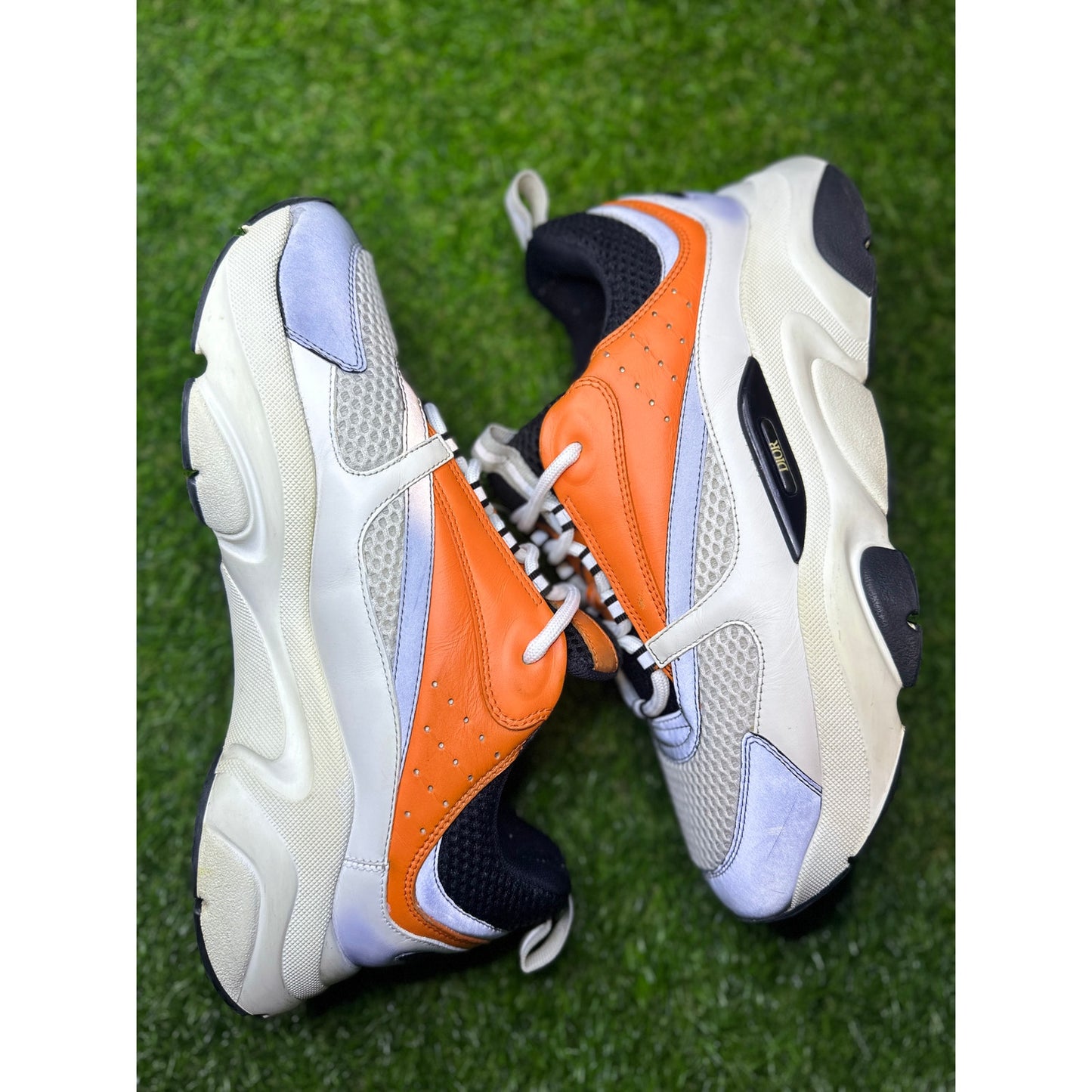 Size 11 - Dior B22 Orange/White Sneakers