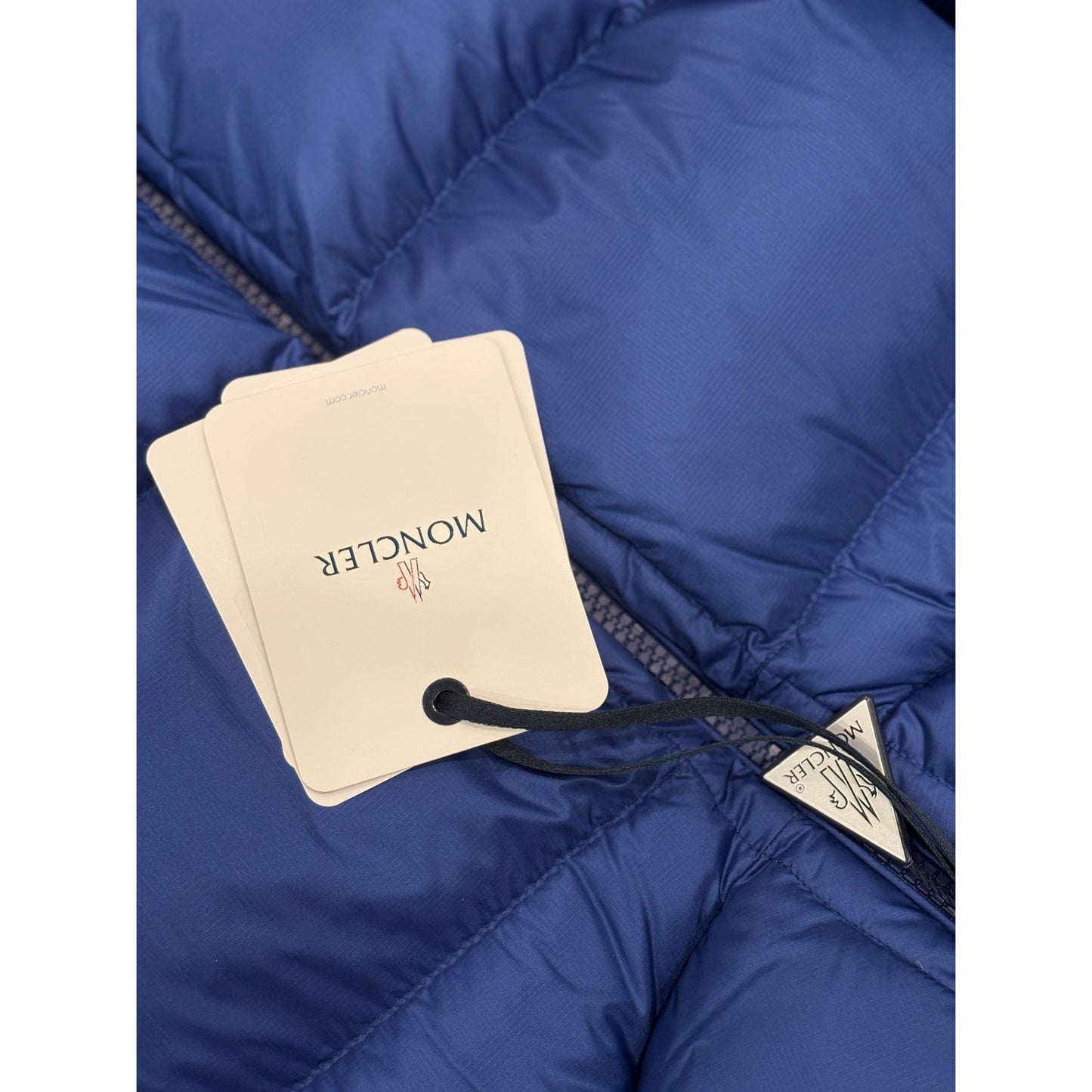 Moncler Rivau Jacket Dark Blue | Size 4