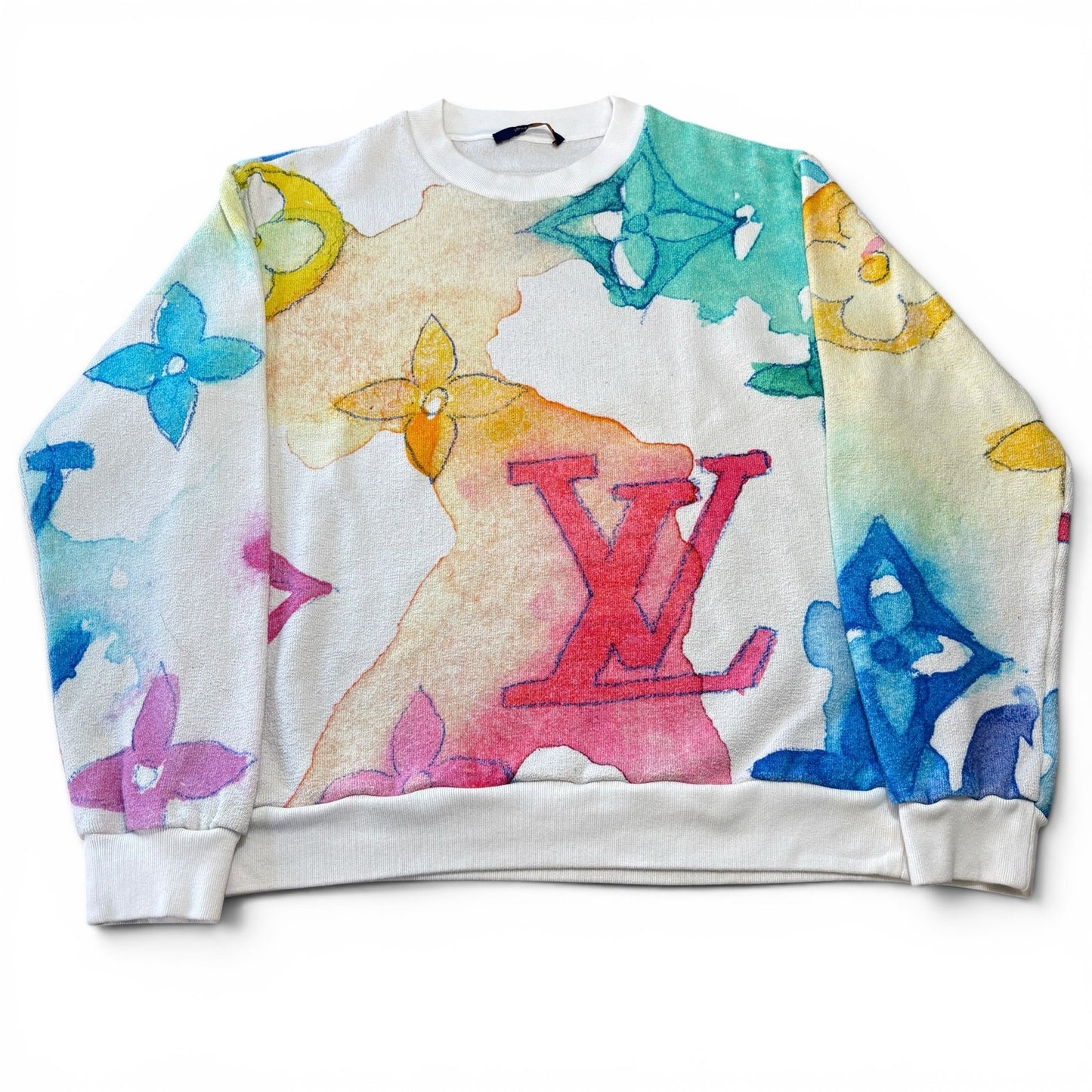 Louis Vuitton Water Monogram Ink Sweater Multicolor | Medium