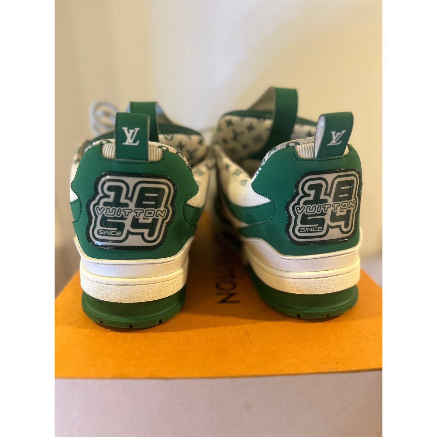 Louis Vuitton LV Skate "Green/White" Trainer | Size 9.5UK