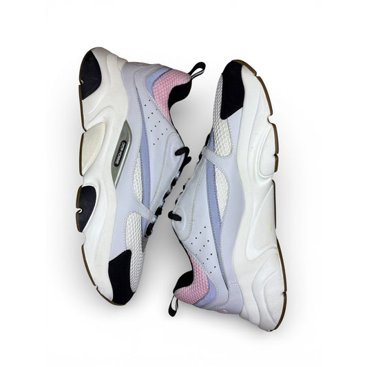 Dior B22 Low Top Pink / White Sneakers | Size 45 (12US)