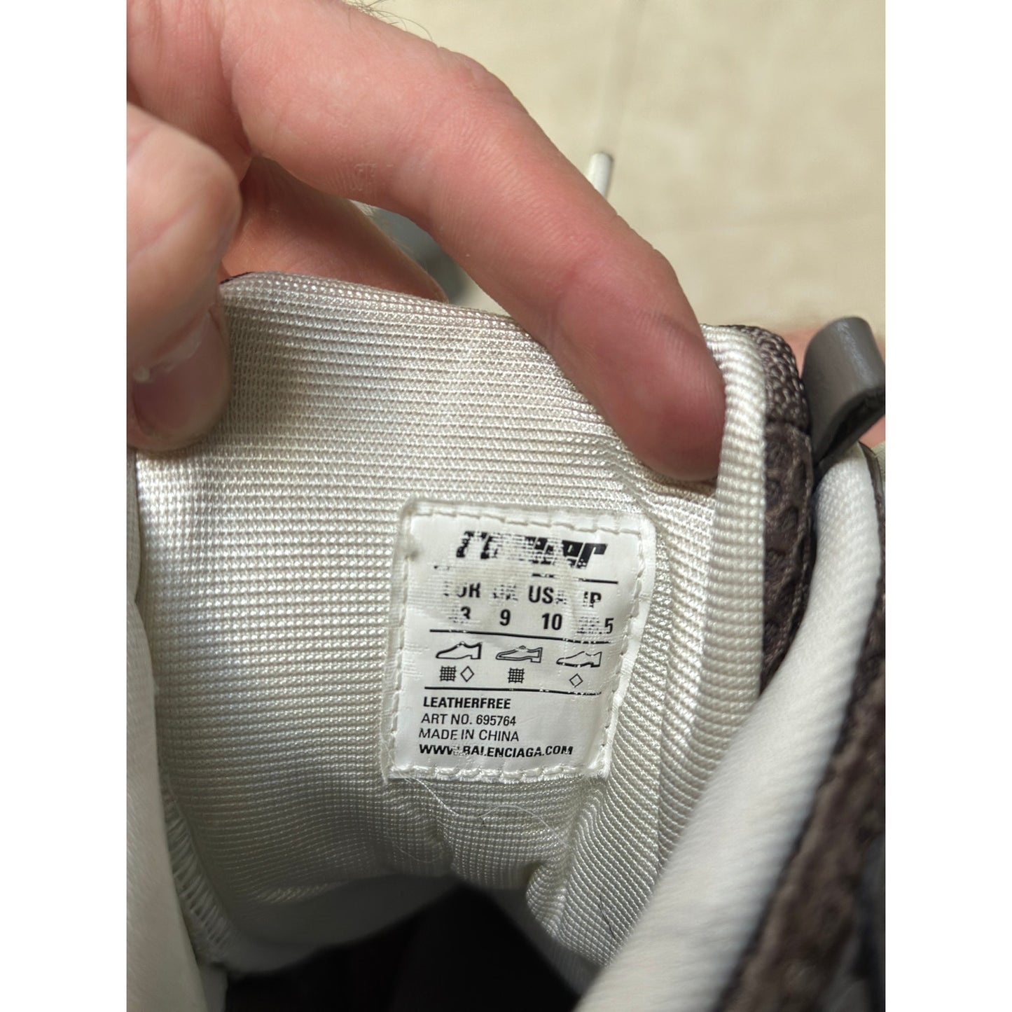 Size 10 - Balenciaga Runner High 'Black Medium Grey'