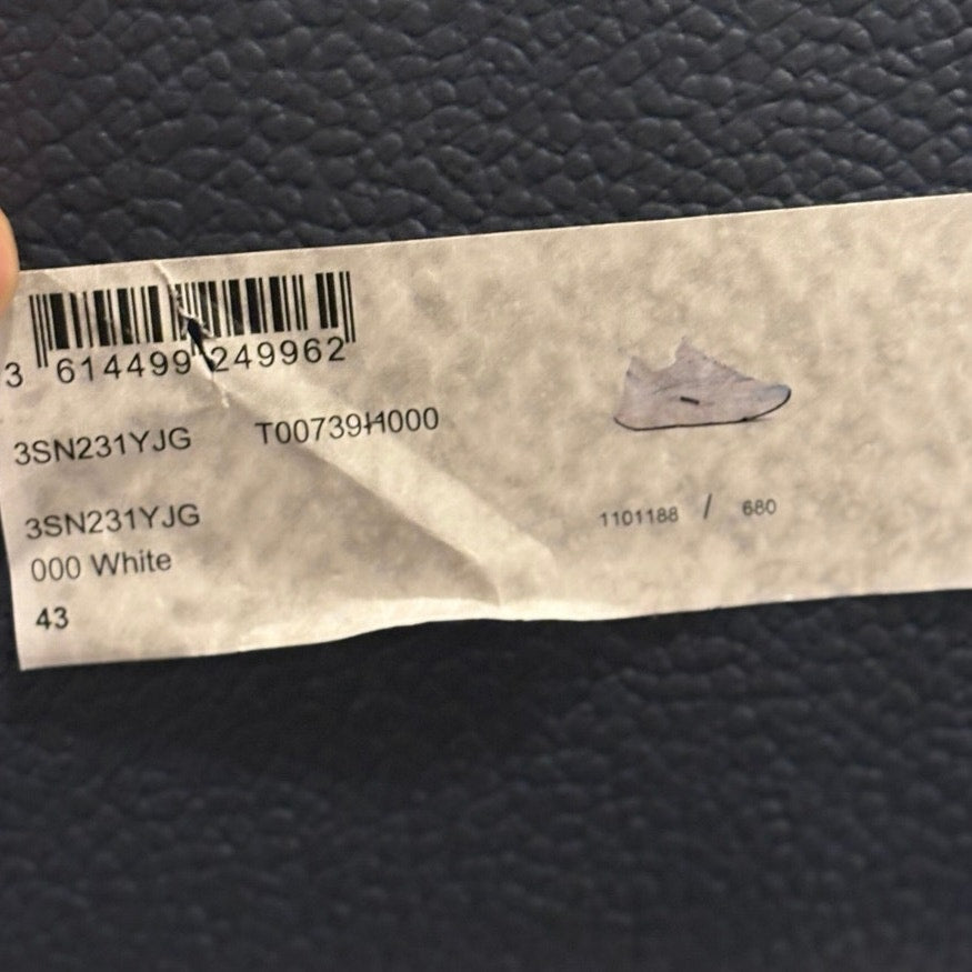 Size 10 - Dior B22 White Mesh/Leather Sneakers